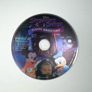 Happy Haunting Disney Sing-A-Long Songs DVD Party at Disneyland VG *DISC ONLY*